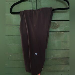 Lululemon Fast and Free tight legging chocolate brown 10 NWOT